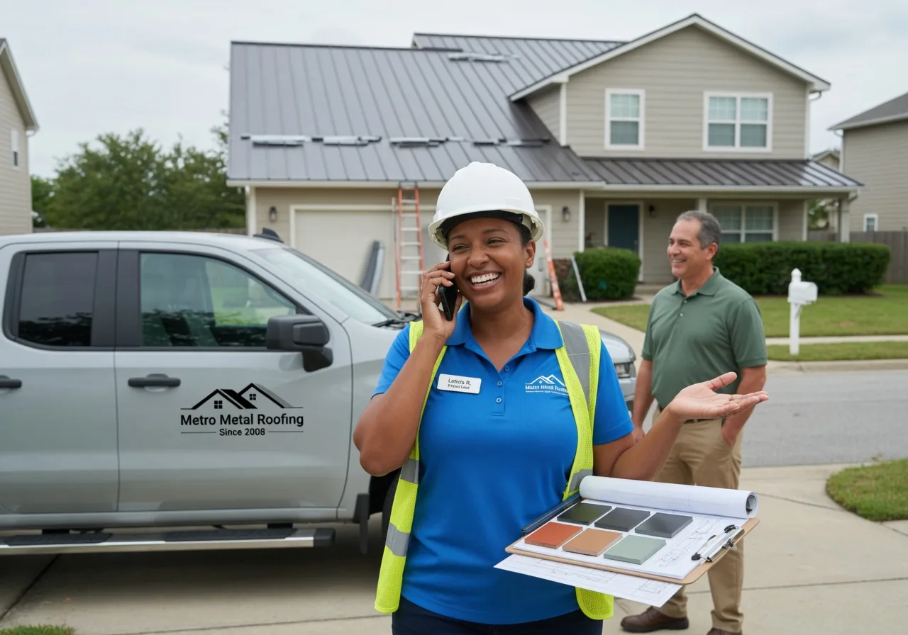 Storm Damage Metal Roof Repair in Little Suamico, WI